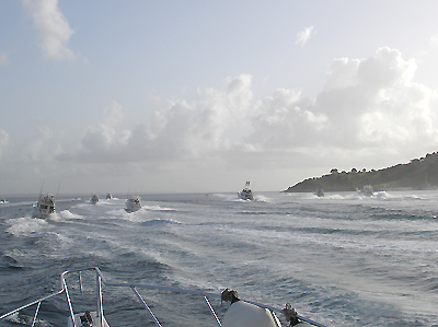d�part du tournois