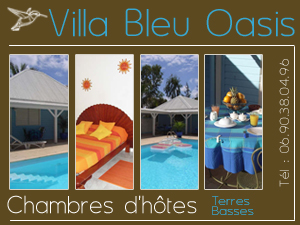 bleu oasis - chambres d'hotes a saint martin
