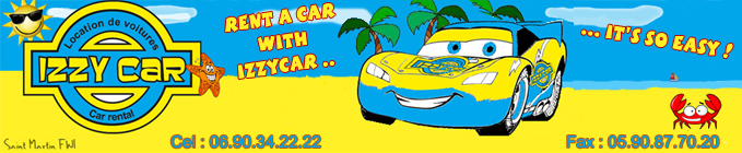 Izzy Car - car for rent, st martin