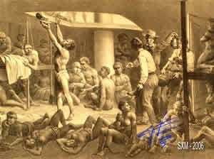Le transport des esclaves