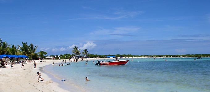 La plage familiale du galion