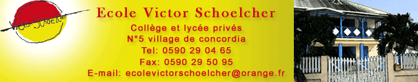 �cole victor schoelcher � Saint Martin - sxm