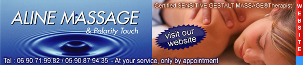 Certified  SENSITIVE GESTALT MASSAGE Therapist  