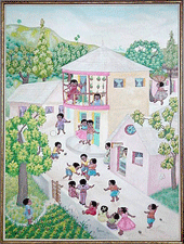 gingerbread peinture ha�tienne de sxm
